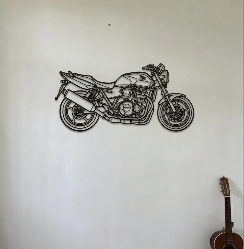 تابلو فلزی Honda cb1300