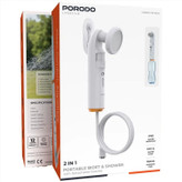 دوش و بیدت مسافرتی شارژی پرودو مدل Porodo PDLFSTPB55WH