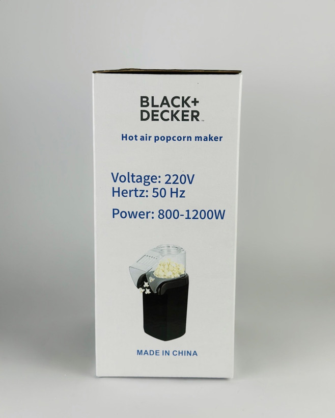 پاپ کورن ساز مدل بلک اند دکر مدل 50Hz